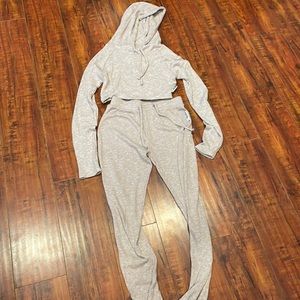 Gymshark mauve jogger set